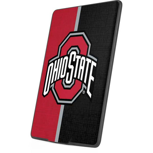 Ohio State University OSU Buckeyes Split Amazon Kindle Skin